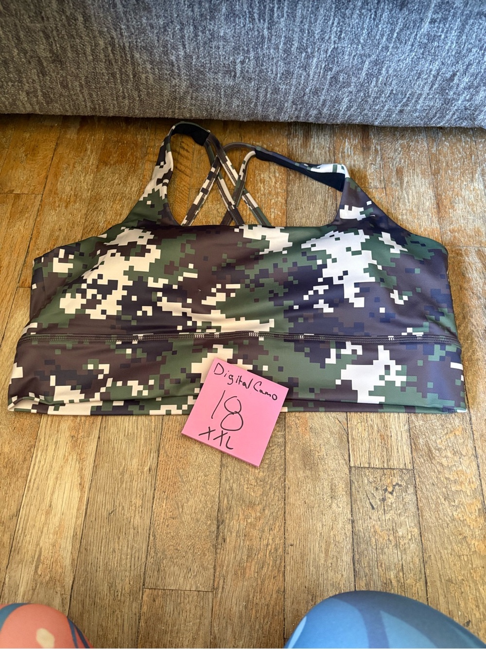 Constantly Varied Gear Digital Camo Sports Bra XXL